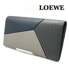 Loewe — Loewe Puzzle Bifold Long Wallet Horizontal Card Case — Handbag — resale