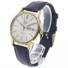 Omega — Omega Genève 166.0125 35mm SS Silver #C10817 — Watch — resale