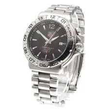 TAG Heuer — TAG Heuer WAH111A Formula 1 Alarm Quartz SS Silver Black Auth — Watch — resale