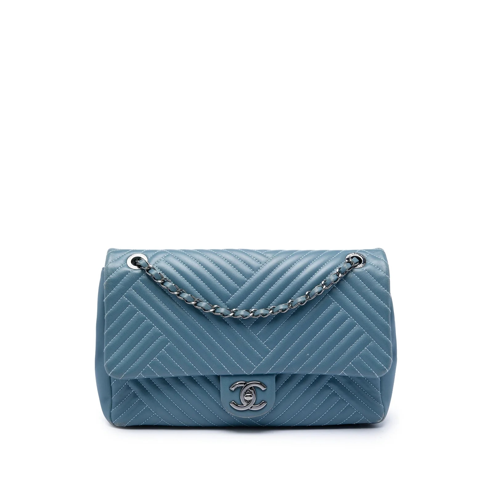 Chanel — Large CC Crossing Flap — Handbag — resale