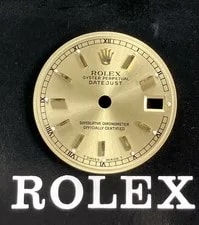 Rolex — Rolex Datejust Gold Dial 69173 Genuine Replacement Part — Watch — resale