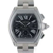 Cartier — Cartier Roadster Chronograph XL 2618 Black Dial 43mm Automatic — Watch — resale