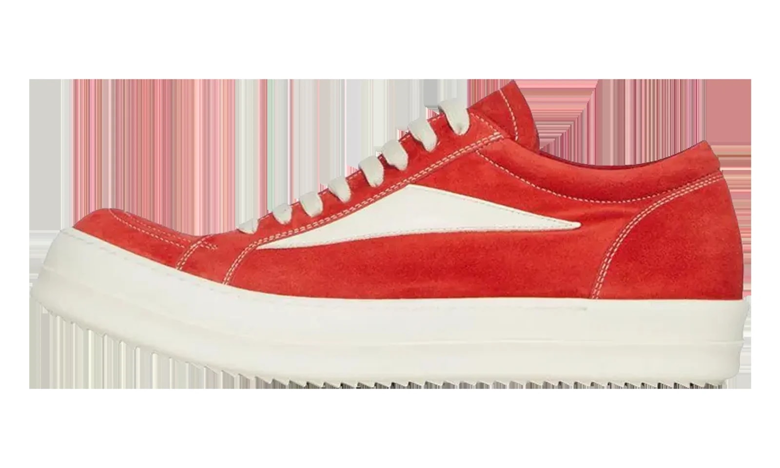 Rick Owens — Temple Low "Carnelian Milk" RR01F2897 Lvscox 7311 — Sneaker — resale