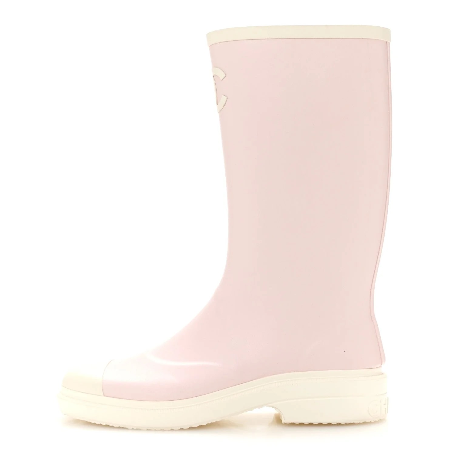 Chanel — Caoutchouk CC High 39 Light — Designer Shoe — resale