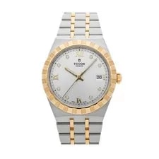Tudor — Tudor 1926 Steel Rose Color Auto 39mm Silver Dial Bracelet 91551 — Watch — resale