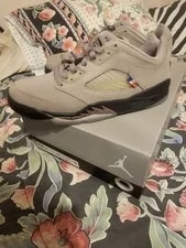 Air Jordan — Size 10.5 - Paris Saint-Germain X Air Jordan 5 Retro Low Paname — Sneaker — resale