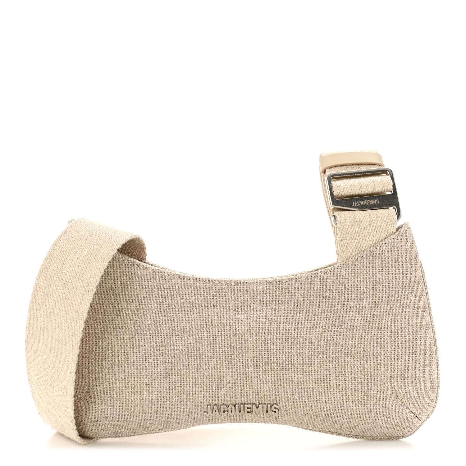 Jacquemus — Grosgrain le Bisou Crossbody Greige — Handbag — resale