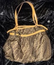 Fendi — Fendi Large Zip Strap Lined Charm — Handbag — resale