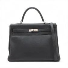 Hermès — Hermès Kelly 35 le Tournay Metal Fittings □M: 2009 — Handbag — resale