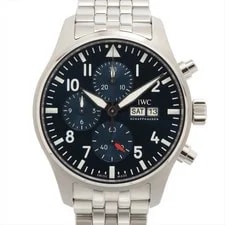 IWC — IWC Pilot Chronograph IW378004 SS AT Blue Dial — Watch — resale