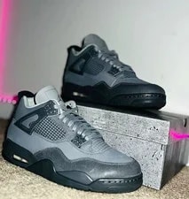 Jordan — Jordan Air 4 ’S Mid Top Basketball Lace Up — Sneaker — resale