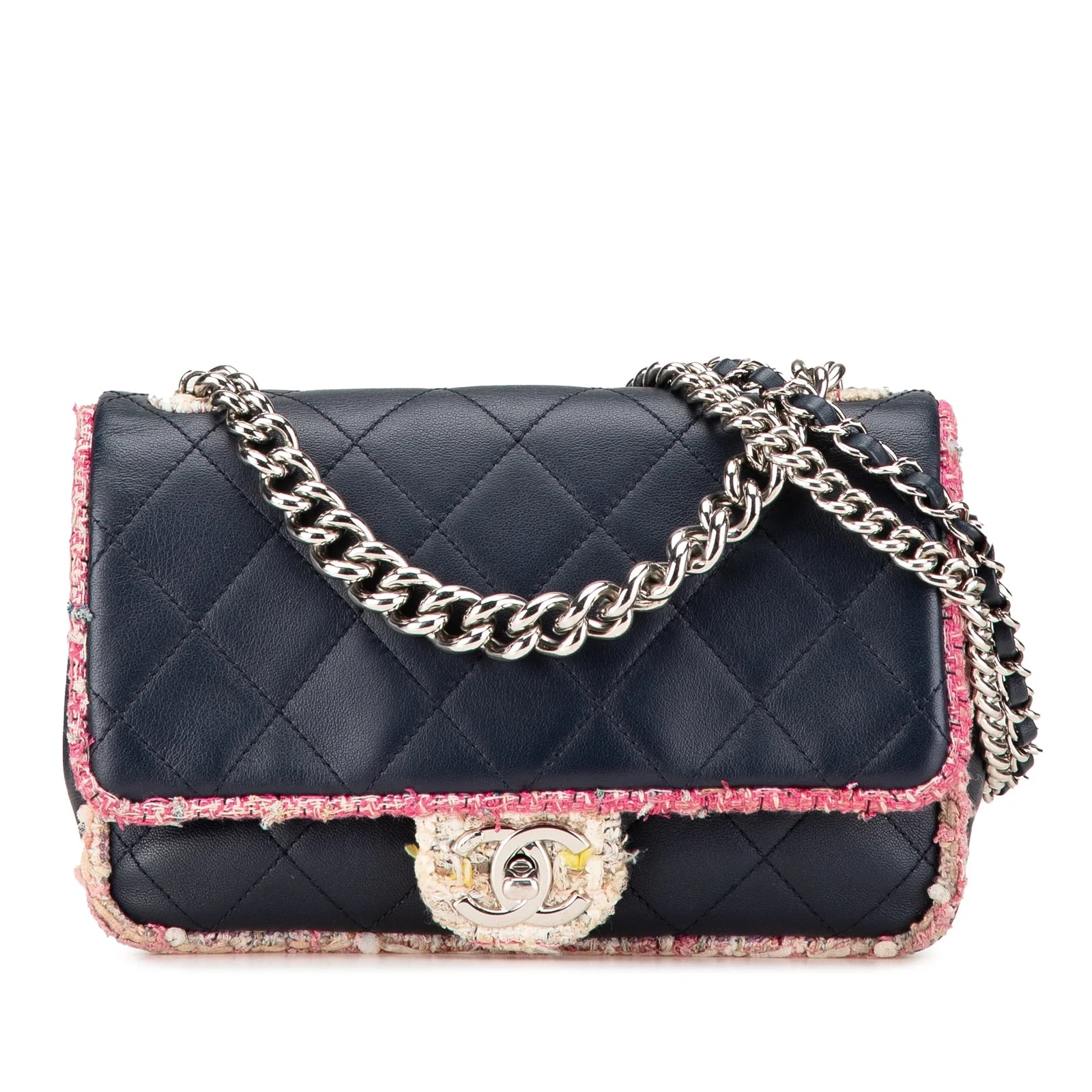 Chanel — and Trim Flap — Handbag — resale