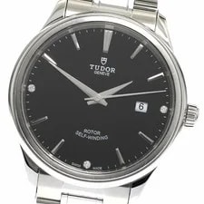 Tudor — Tudor 12700 Style 3P Diamond Date Automatic S Good Condition With 932 — Watch — resale