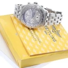 Breitling — Breitling Crosswind A13355 43mm SS Silver Dial Automatic Chronograph Date #C352 — Watch — resale