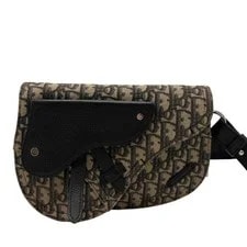 Dior — Christian Dior Saddle Trotter Pattern Excellent From — Handbag — resale
