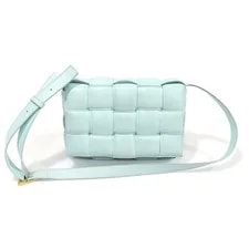 Bottega Veneta — Bottega Veneta Pale Lamb Woven Padded Cassette 148871910 — Handbag — resale