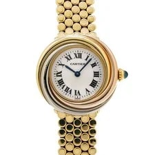 Cartier — Cartier Trinity 27mm W60001S8 18K Yellow Gold/Stainless Steel — Watch — resale