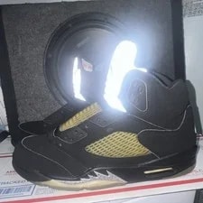 Jordan — Jordan Air 5 Mid Top Basketball / Lace-Up — Sneaker — resale