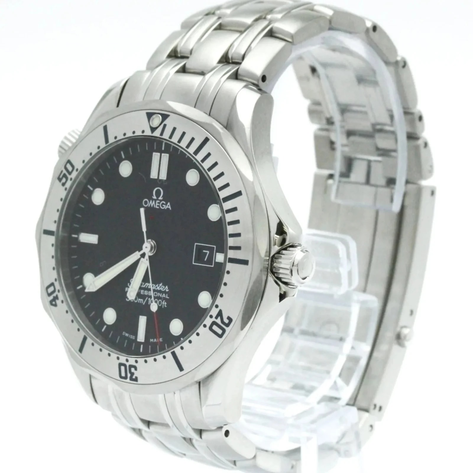 Omega — Omega Seamaster Professional 300M Quartz Stainless Steel — Watch — resale