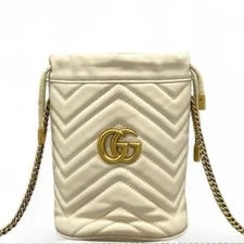 Gucci — Gucci Matelasse Mini GG Marmont Bucket (qy090126b7r) — Handbag — resale