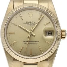 Rolex — Rolex Datejust Boyz 68278(R) Yellow Gold 30mm Champagne Dial Automatic #LPW1405 — Watch — resale