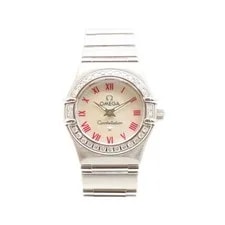 Omega — Omega Constellation Mini SS Diamond Bezel Quartz — Watch — resale