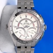 Tag Heuer — Tag Heuer Mercedes SLR Calibre S Laptimer 47MM - Silver Dial CAG7011 — Watch — resale
