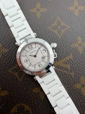 Cartier — Cartier Pasha Seatimer Ref.3025 White Travel Box — Watch — resale