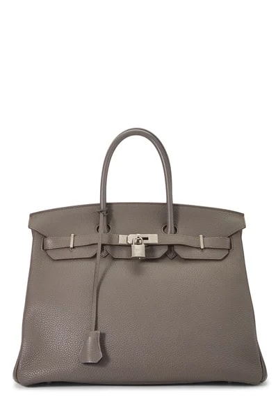 Hermès — Etain, Ultraviolet Verso Birkin 35 Special Order (SPO) — Handbag — resale