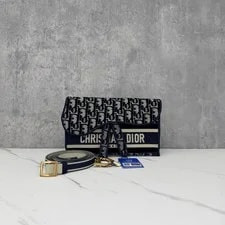 Dior — Dior Saddle Classic Print Long Crossbody Waist #GI2U — Handbag — resale