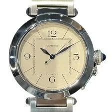Cartier — Cartier 42mm W31072M7 42mm Stainless Steel White OKW1526 — Watch — resale