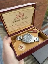 Tudor — Tudor Submariner 9411 Snowflake Japanese Full Set Hangtag Sticker Rolex Case — Watch — resale
