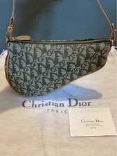 Dior — Dior Trotter Saddle Auth w/Dustbag — Handbag — resale