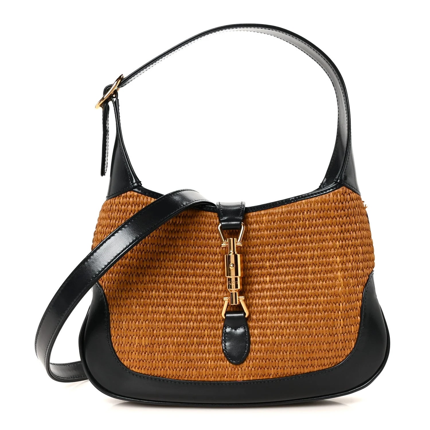 Gucci — Straw Lux Boarded Dyana Lux Small Jackie 1961 Hobo — Handbag — resale