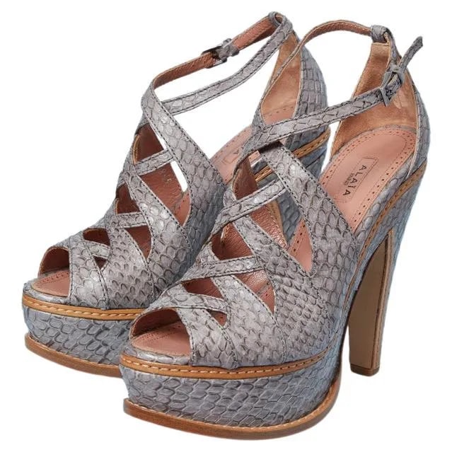 Alaia — Plateforme — Designer Shoe — resale