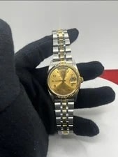 Tudor — Tudor Prince Date Day 76213 Champagne Dial Two Tone 36mm . — Watch — resale