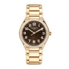 Patek Philippe — Patek Philippe Twenty-4 36MM Brown Arabic Numerals Dial Rose Gold — Watch — resale