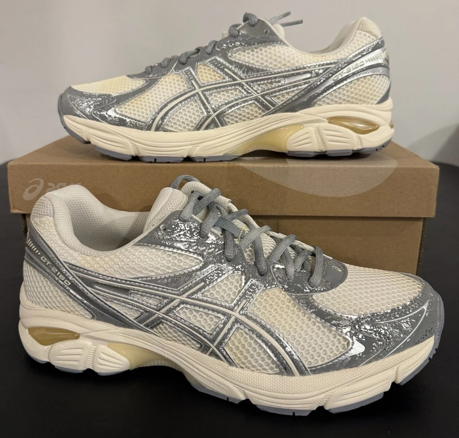 Asics — Size 9 - Asics GT 2160 Oxidized Metal Pack - Sheet Rock — Sneaker — resale