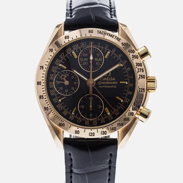 Worldofluxuryus — Omega Speedmaster Day-Date 18KT Rose - Gold — Watch — resale