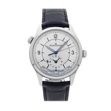 Jaeger-LeCoultre — Jaeger-LeCoultre Master Geographic Steel Auto 39mm Silver Dial Q1428530 — Watch — resale