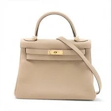 Hermès — Hermès Kelly 28 le Tournay Trench Metal Fittings X: 2016 — Handbag — resale
