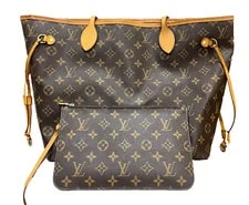 Authentic Louis Vuitton Neverfull in With Interior