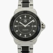 Tag Heuer — TAG Heuer WAH1314 Formula 1 Quartz Black Dial 12P Diamonds SS Black — Watch — resale