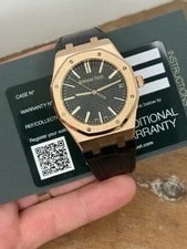 Audemars Piguet — Audemars Piguet 15510OR Rose Gold Royal Oak 50th Anniv W/ Card 2023 41mm — Watch — resale