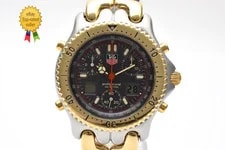 TAG Heuer — TAG Heuer Sel S25.206 Ayrton Senna Gray Dial Quartz Ana Digi Japan — Watch — resale