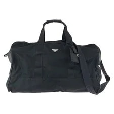 Prada — Prada Triangle With Logo Boston 2way — Handbag — resale