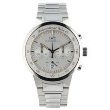 IWC — IWC GST Chronograph Silver Dial Stainless Steel 36.5mm Quartz ’S IW372703 — Watch — resale