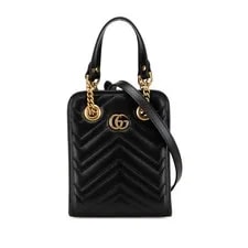 Gucci — Gucci GG Marmont Mini Quilted 2WAY 696123 — Handbag — resale