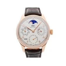 IWC — IWC Portugieser Perpetual Calendar Rose Gold Auto 44mm Strap IW5033-02 — Watch — resale
