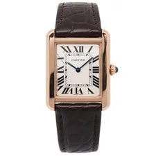 Cartier — Cartier Tank Solo 24x30.5mm 18K Rose Gold Steel Quartz W5200024 — Watch — resale